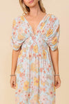 floral print brunch spring summer maxi sundress - Adaline Hope Boutique