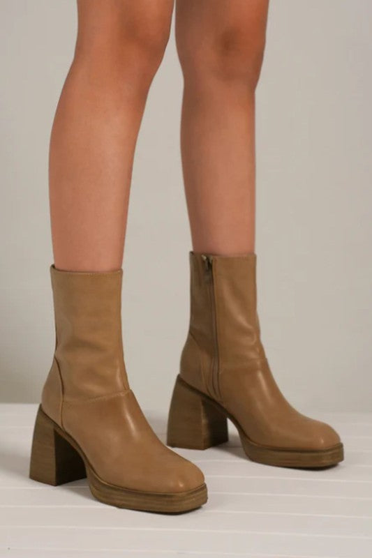 FOSTER-03-CHUNKY HEEL BOOTS online exclusive
