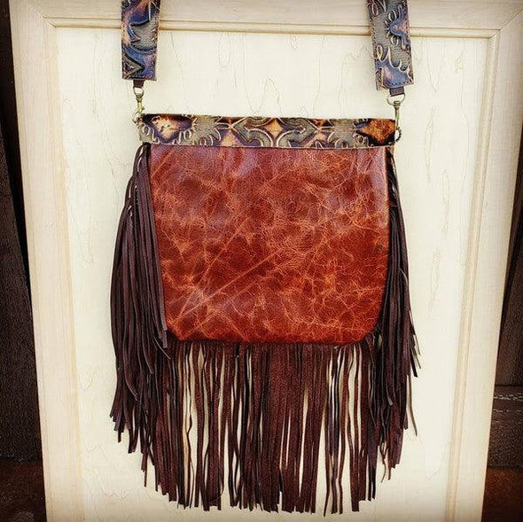 Hair On Hide w/ Laredo Flap Crossbody Handbag ONLINE EXCLUSIVE - Adaline Hope Boutique