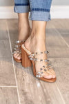 Studded Chunky Sandal Heel ONLINE EXCLUSIVE - Adaline Hope Boutique