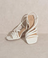 Ashley Wooden Heel Sandal ONLINE EXCLUSIVE - Adaline Hope Boutique