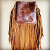 Small Crossbody Bag Turq Laredo Leather Full Fringe ONLINE EXCLUSIVE - Adaline Hope Boutique