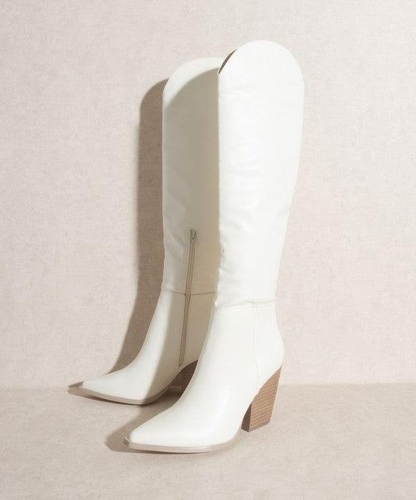 Knee High Western Boots ONLINE ONLY - Adaline Hope Boutique