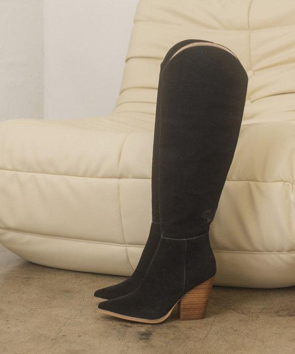 Knee High Western Boots ONLINE ONLY - Adaline Hope Boutique