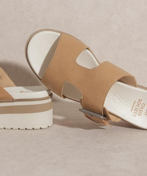 Ellie Staple Platform Sandal ONLINE EXCLUSIVE - Adaline Hope Boutique