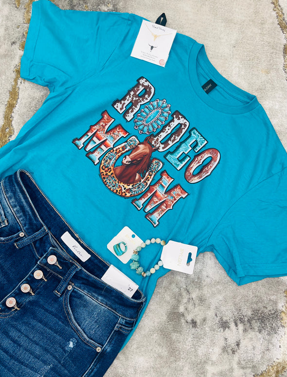 Rodeo Mom Graphic Tee - Adaline Hope Boutique